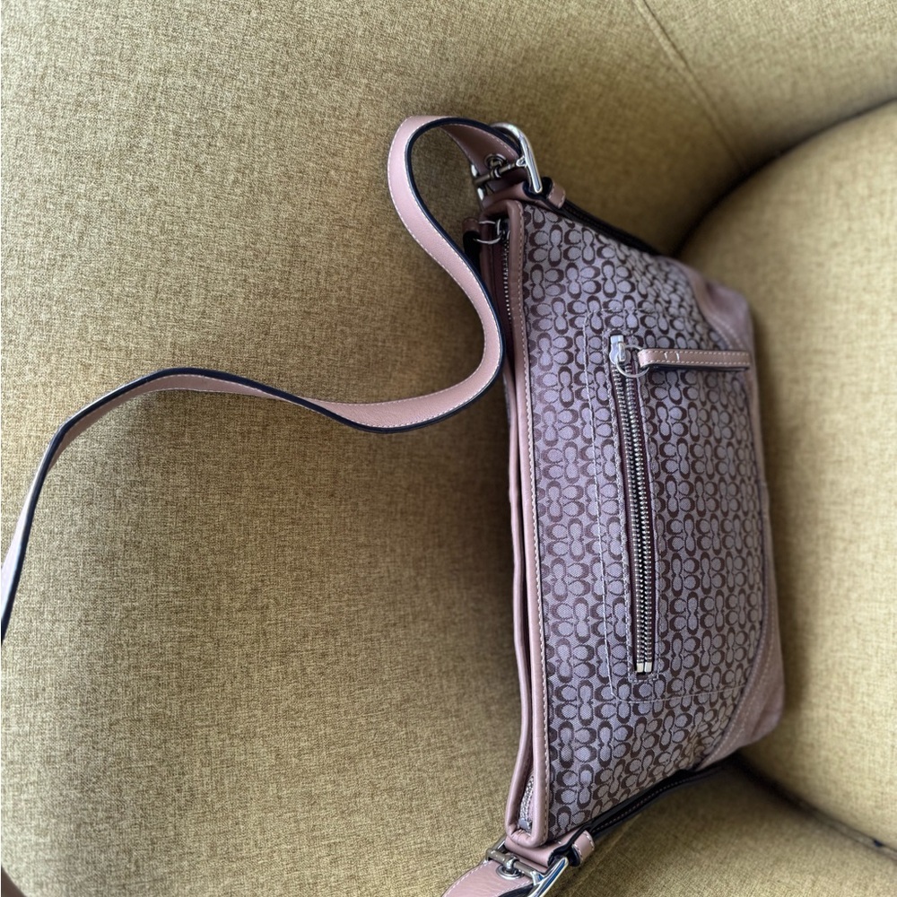 Y2K signature Coach bag purse 2 way - Picture 14 of 15